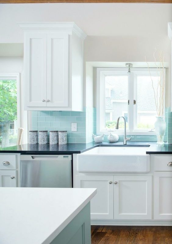 seaglass kitchen backsplash 10