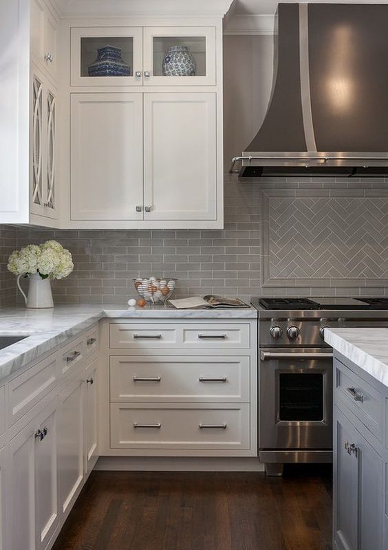 25+ Elegantly Stylish Grey Kitchen Decoration Ideas for Modern Home