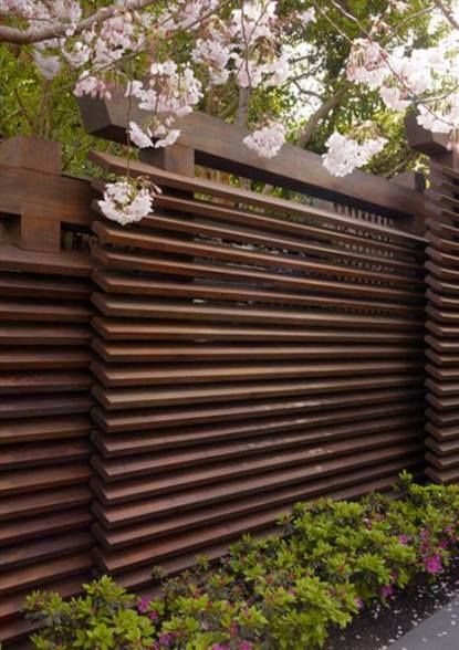 louvered fence 18