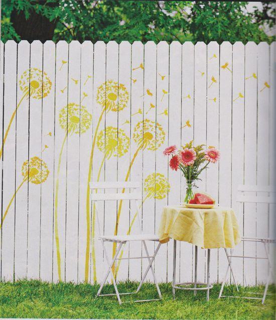 Fence Painting Ideas 32