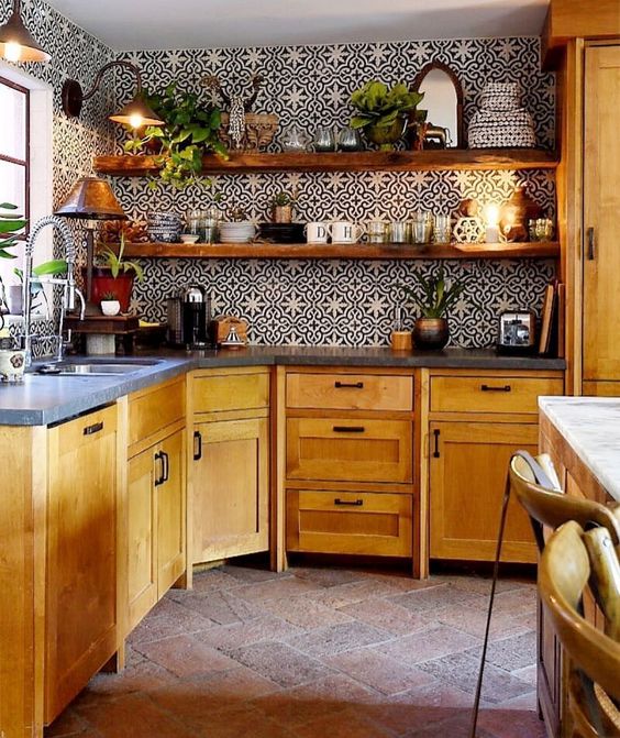 Boho Kitchen Ideas: Rustic Decorative Decor