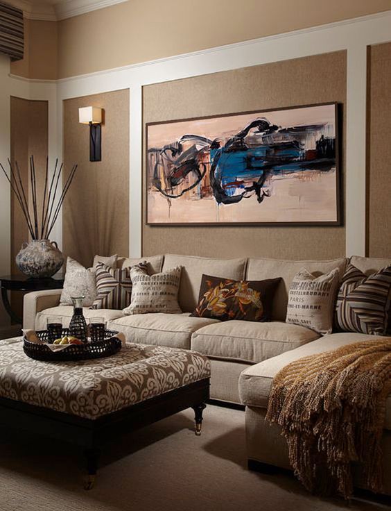 Brown Living Room Ideas: Elegantly Decorative Decor