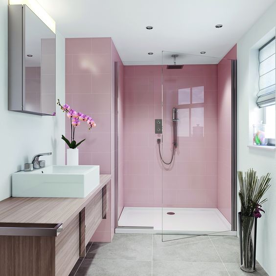 pink bathroom ideas 15