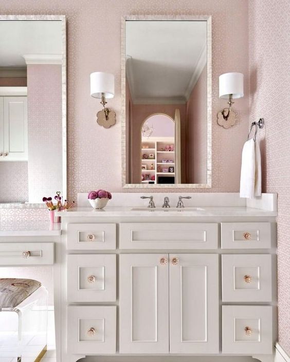 pink bathroom ideas 18