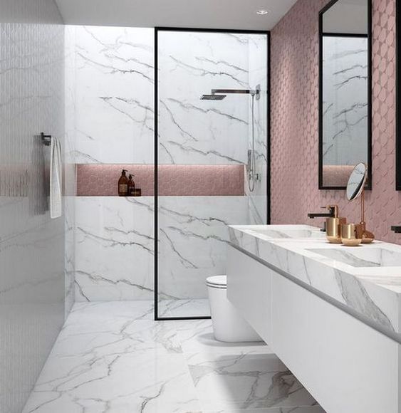pink bathroom ideas 19