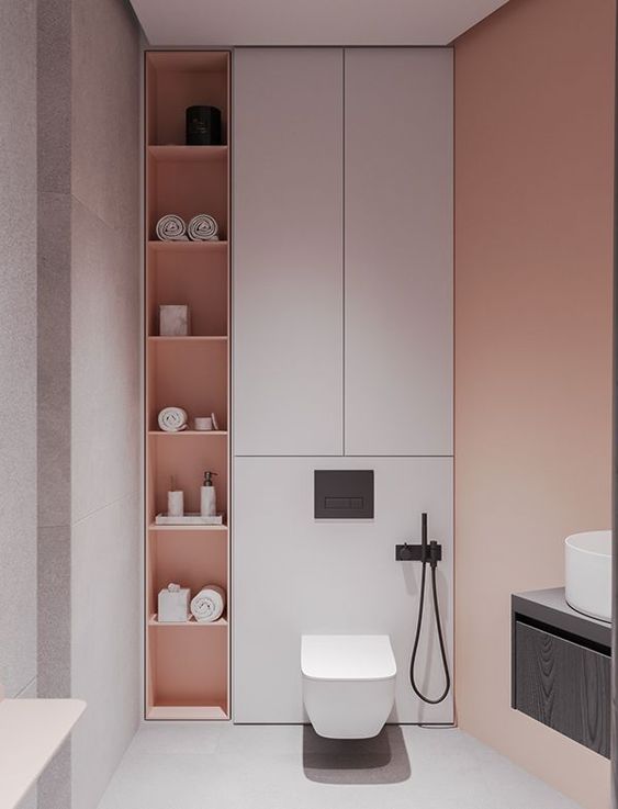 Pink Bathroom Ideas: Stylish Minimalist Decor