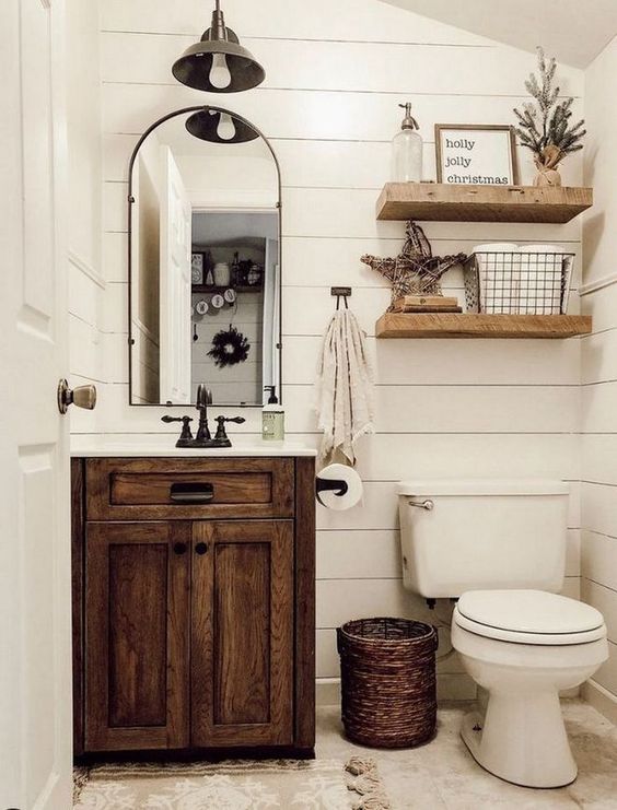 Rustic Bathroom Ideas: 25+ Chic Gorgeous Inspirations with Cozy Vibe