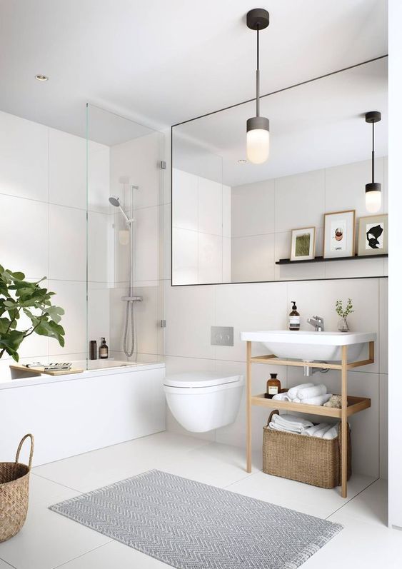 White Bathroom Ideas: Simply Bright Decor