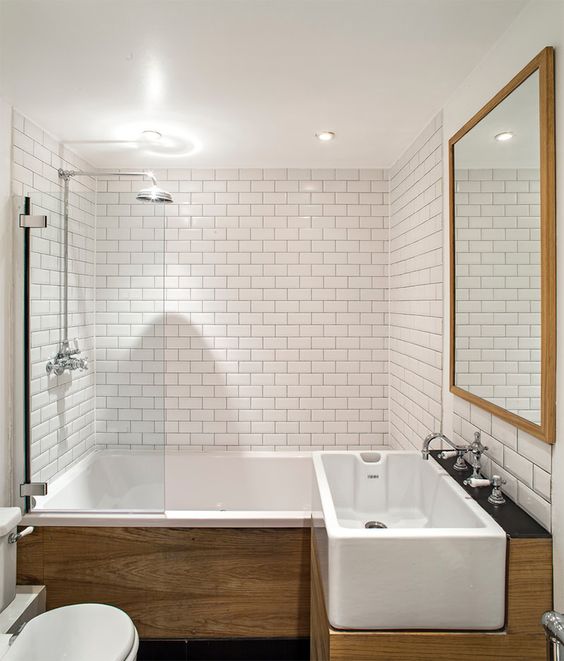 White Bathrooms Idea: Decorative Earthy Decor