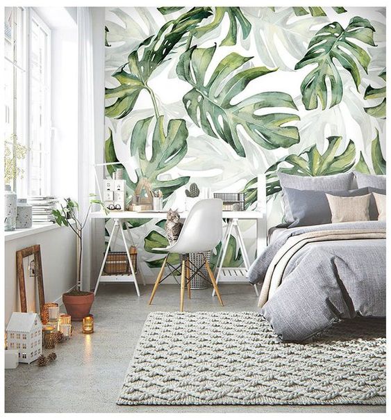 Bedroom Wallpaper Ideas: Catchy Earthy Nuance