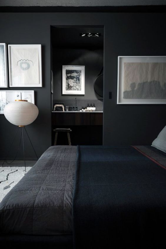 black bedroom ideas 13