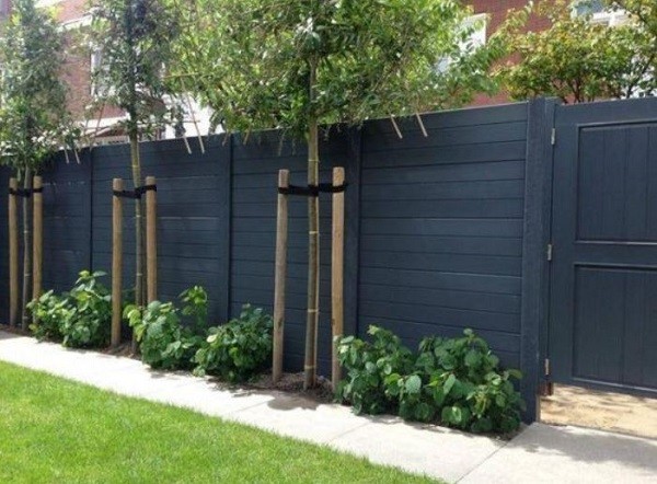 black fence ideas feature