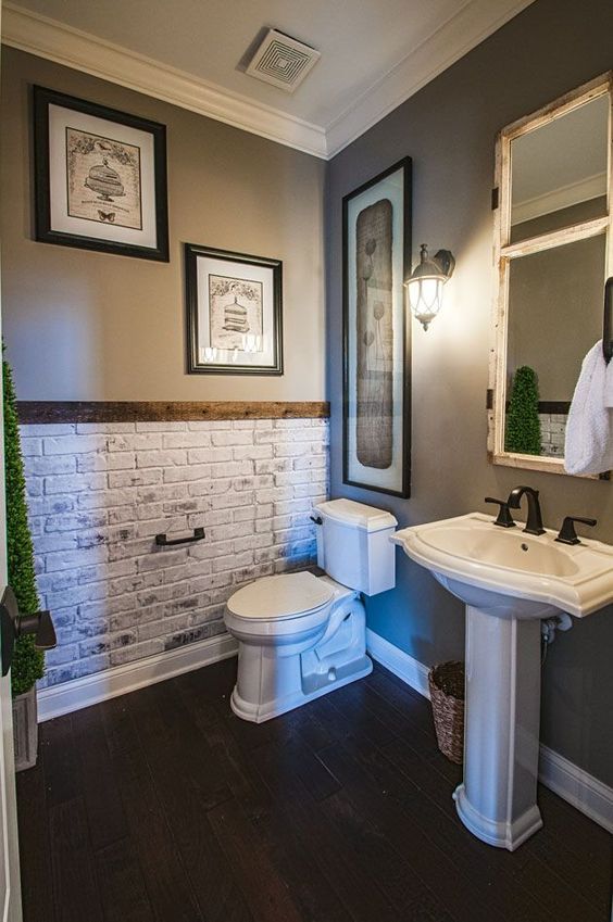 Farmhouse Bathrooms Ideas: Catchy Rustic Decor