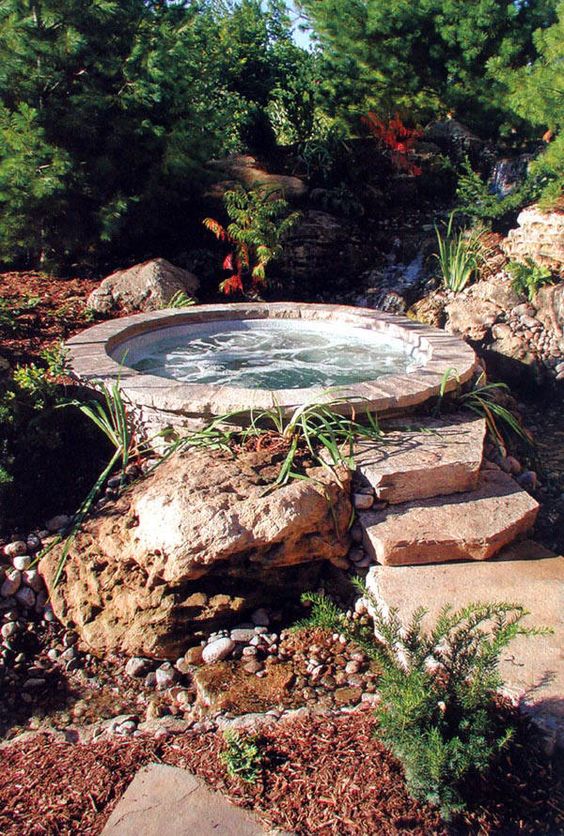 hot tub garden 11