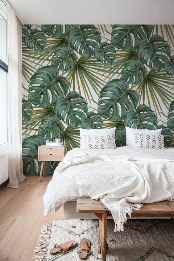 Wood Bedroom Ideas: Festive Earthy Decor