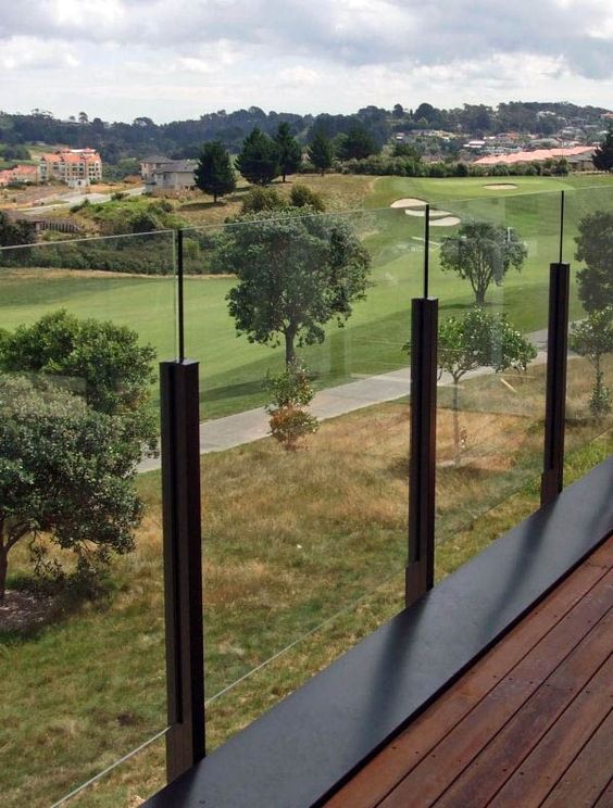 Glass Fence Ideas: Elegant Design for Deck
