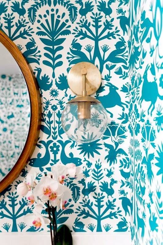 Bathroom Wallpaper Ideas 10