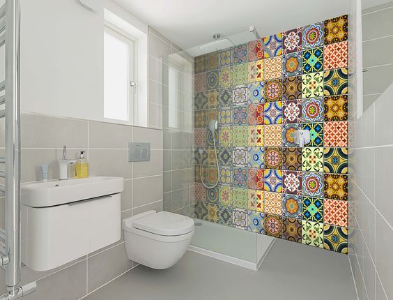Bathroom Wallpaper Ideas 18