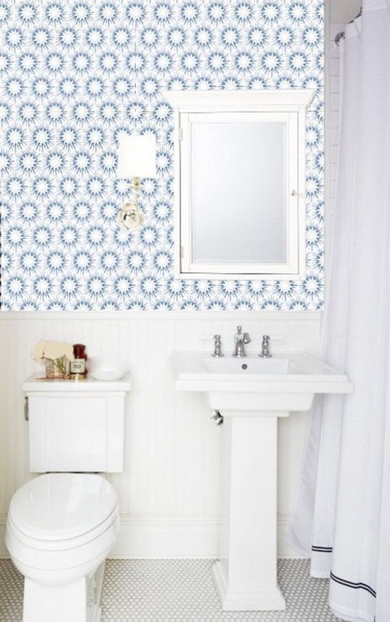 Bathroom Wallpaper Ideas 9