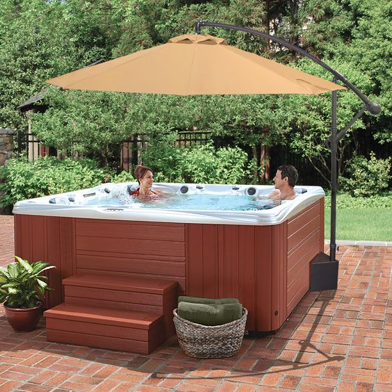 Hot Tub Base: Gorgeous Rustic Design