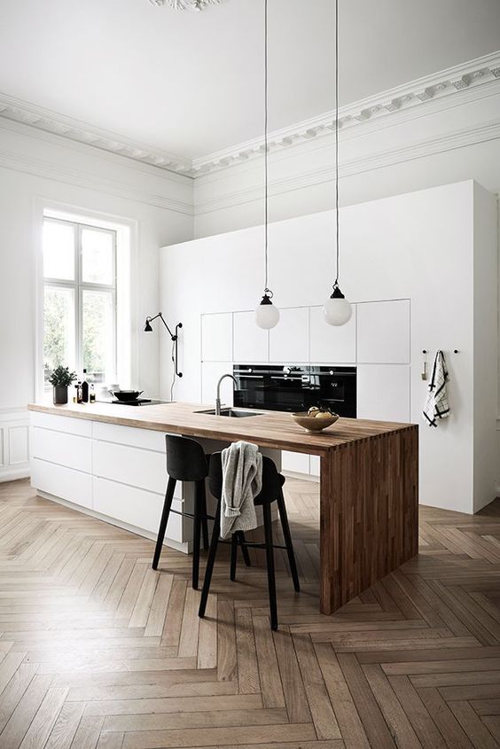 Contemporary Kitchens Ideas: Enchanting Transitional Deco