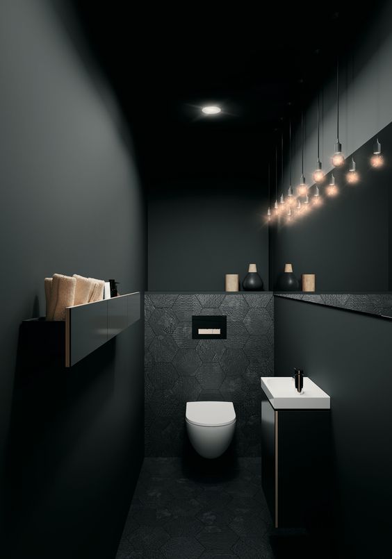 Modern Bathroom Ideas: Fascinating Masculine Decor