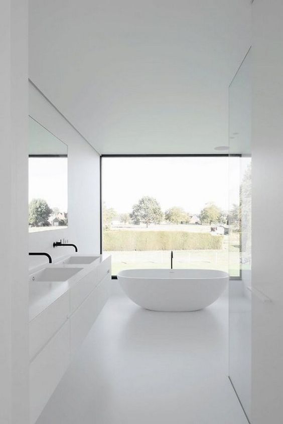 Modern Bathroom Ideas: Elegantly Bright Decor