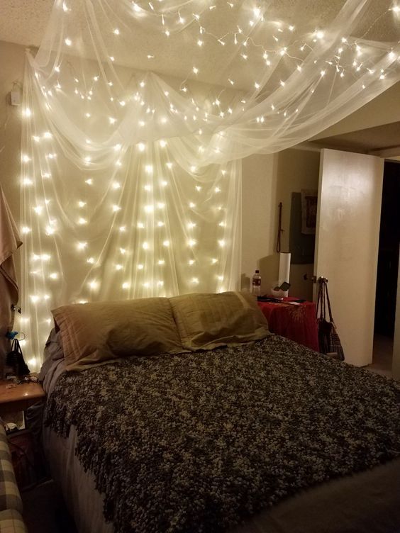 diy bedroom lighting ideas 22