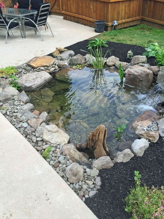 Patio Landscaping Ideas: Beautiful Water Feature