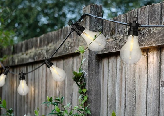 How to Hang String Lights in Backyard without Trees 1