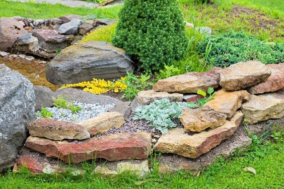 How to Make a Rockery Garden a