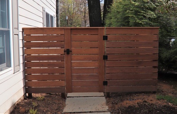 how to build a fence gate feature