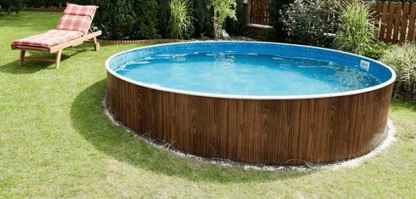 how to level ground for pool feature