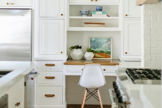 How to Turn Kitchen Into Home Workspace 1