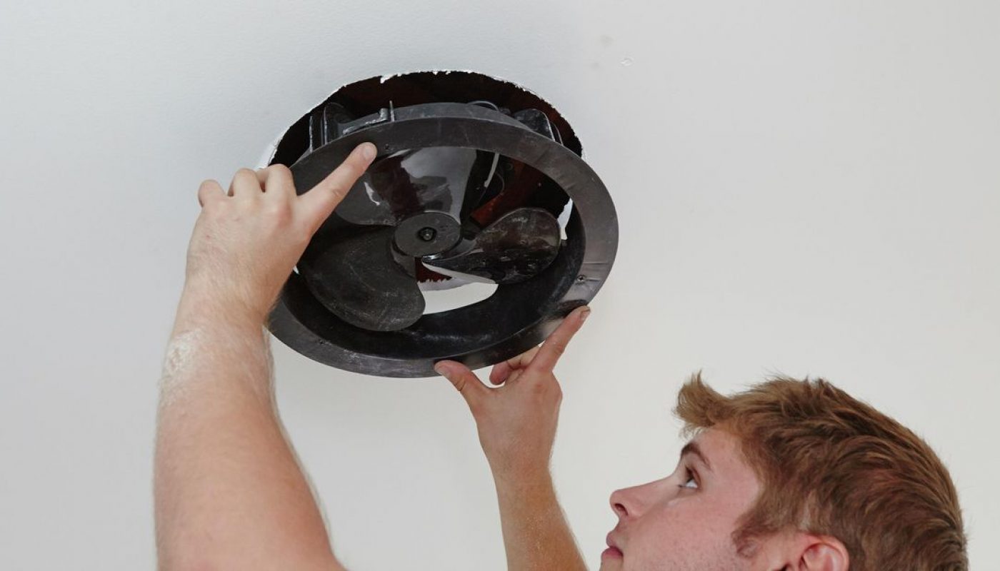 How to Install a Bathroom Fan Without Attic Access 5