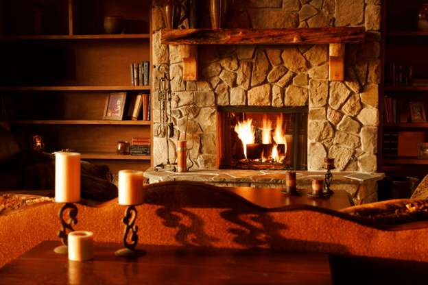 Custom-Made Fireplace 