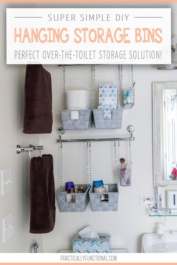 DIY Bathroom Storage Ideas 3
