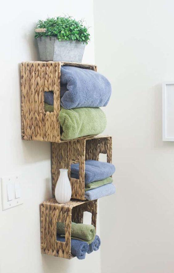 DIY Towel Storage 10